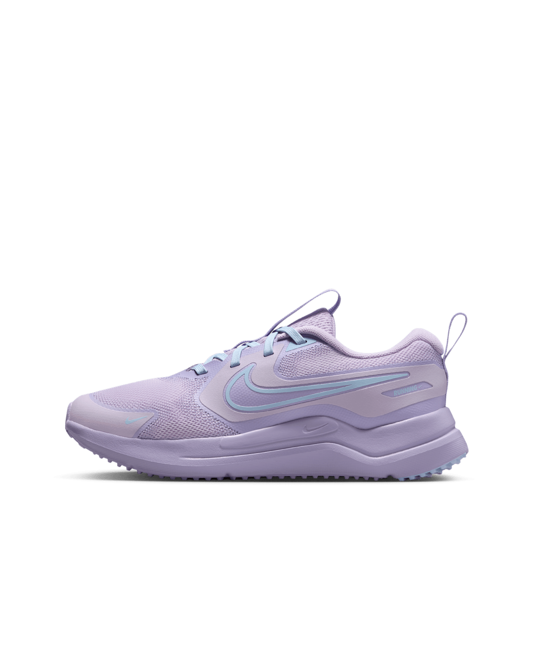 Nike Cosmic Runner Big Kids' Shoes - Doll/Celestine Blue/White/Hydrangeas