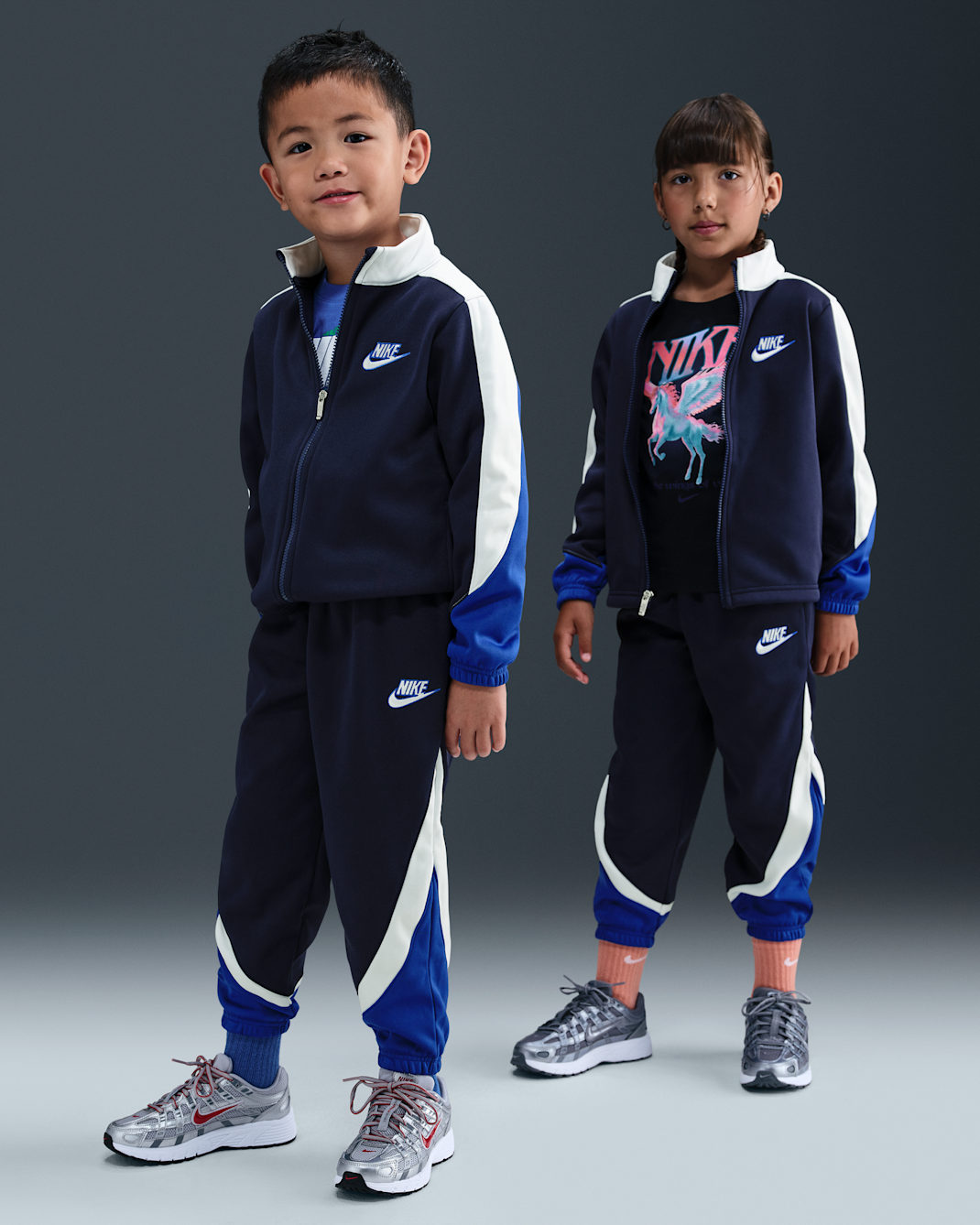Nike Little Kids' 2-Piece Propus Colorblocked Set - Midnight Navy
