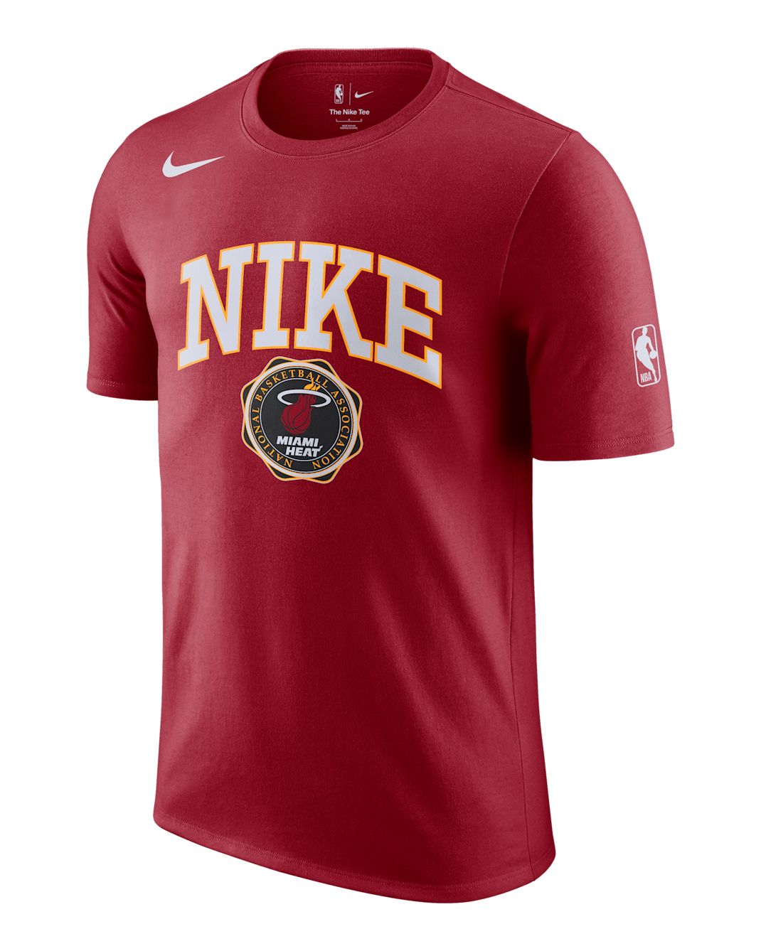 Miami Heat Essential Playera Nike de la NBA para hombre - Rojo duro
