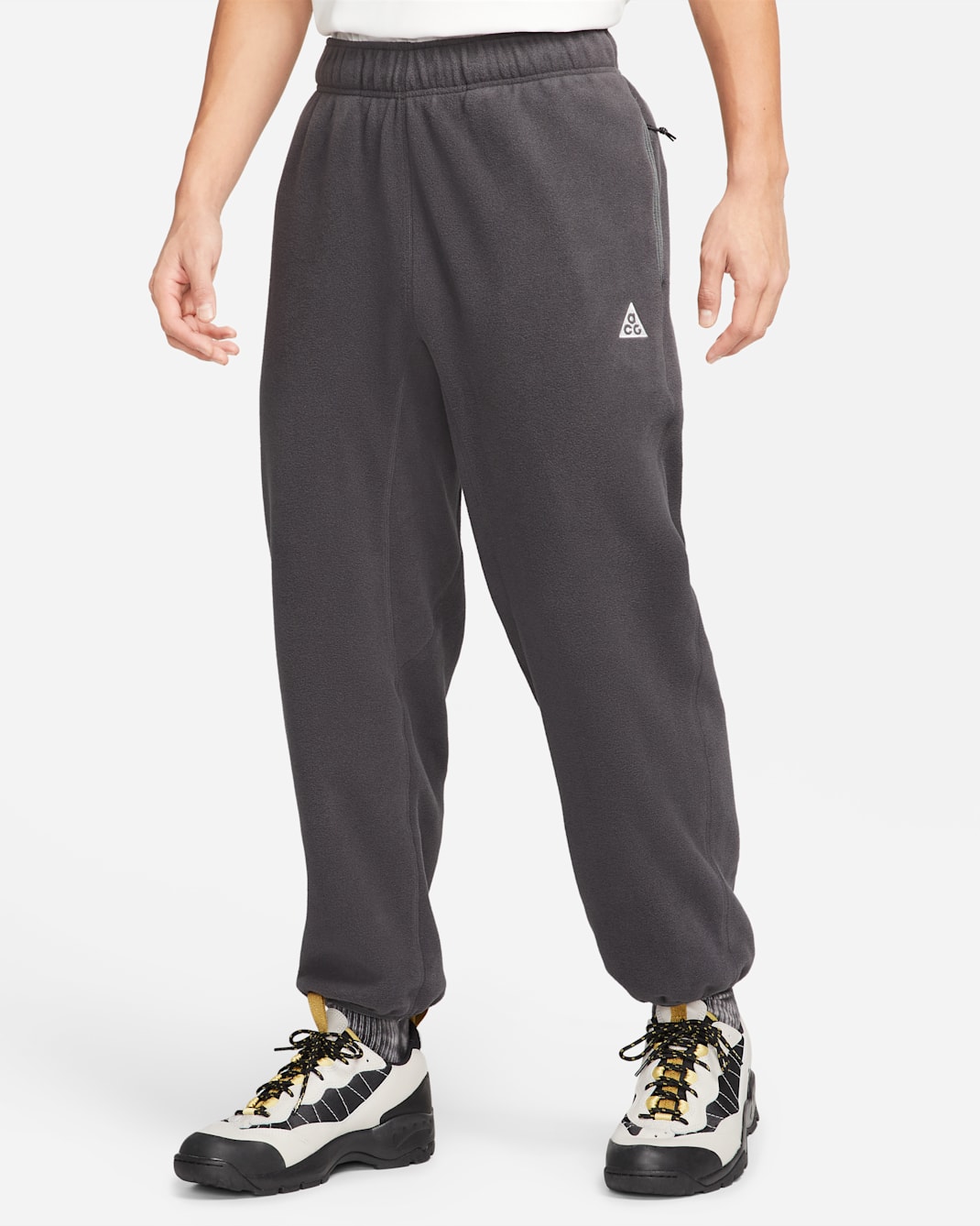 Nike ACG Polartec® "Wolf Tree" Men's Pants - Anthracite/Black/Summit White