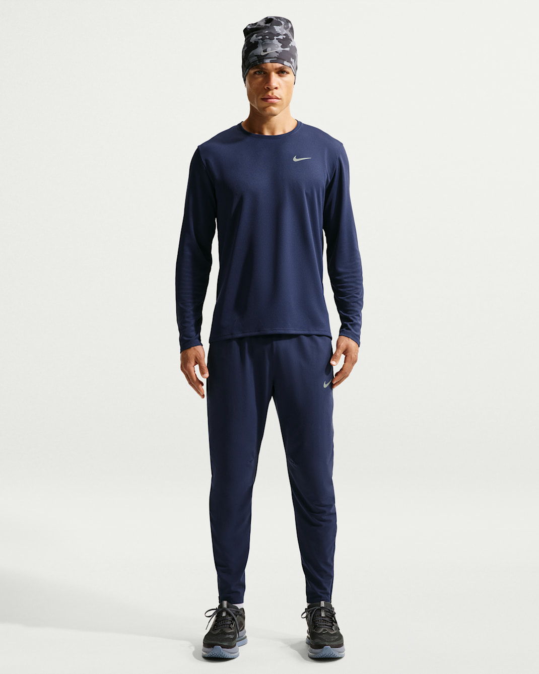 Nike Stride Dri-FIT geweven hardloopbroek voor heren - Midnight Navy