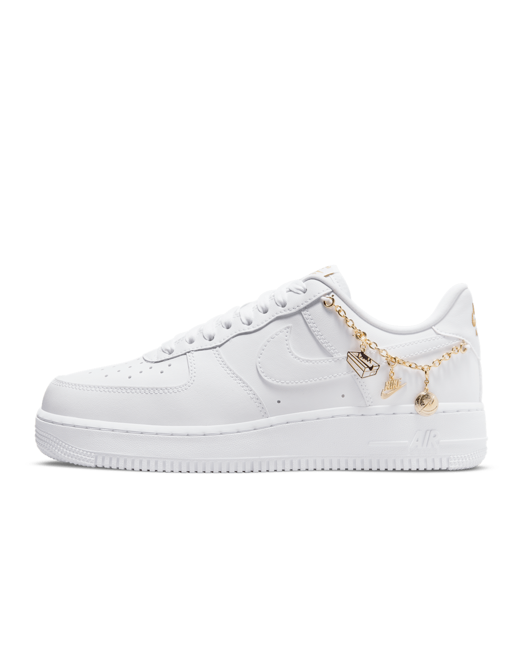 Scarpa Nike Air Force 1 '07 LX - Donna - Bianco/Oro metallizzato/Flat Gold/Bianco