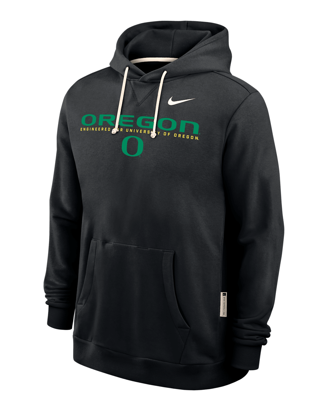 Oregon Sideline Men's Nike Dri-FIT College Pullover Hoodie - Black
