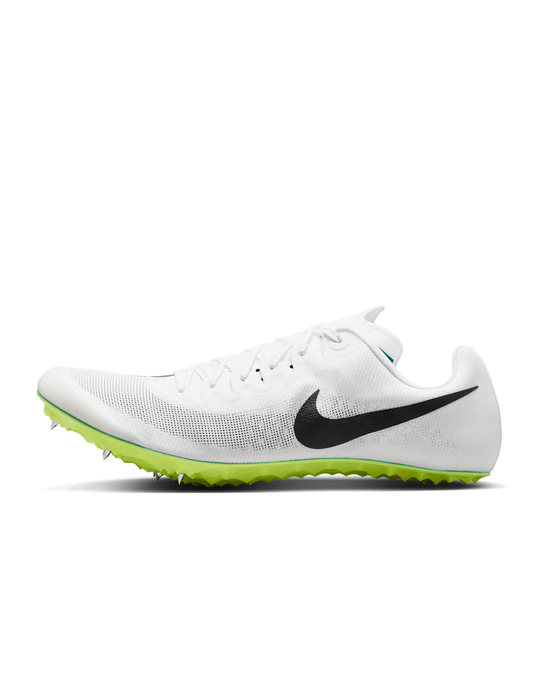 Nike Zoom Ja Fly 4 Athletics Sprinting Spikes - White/Bright Spruce/Electric Algae/Black