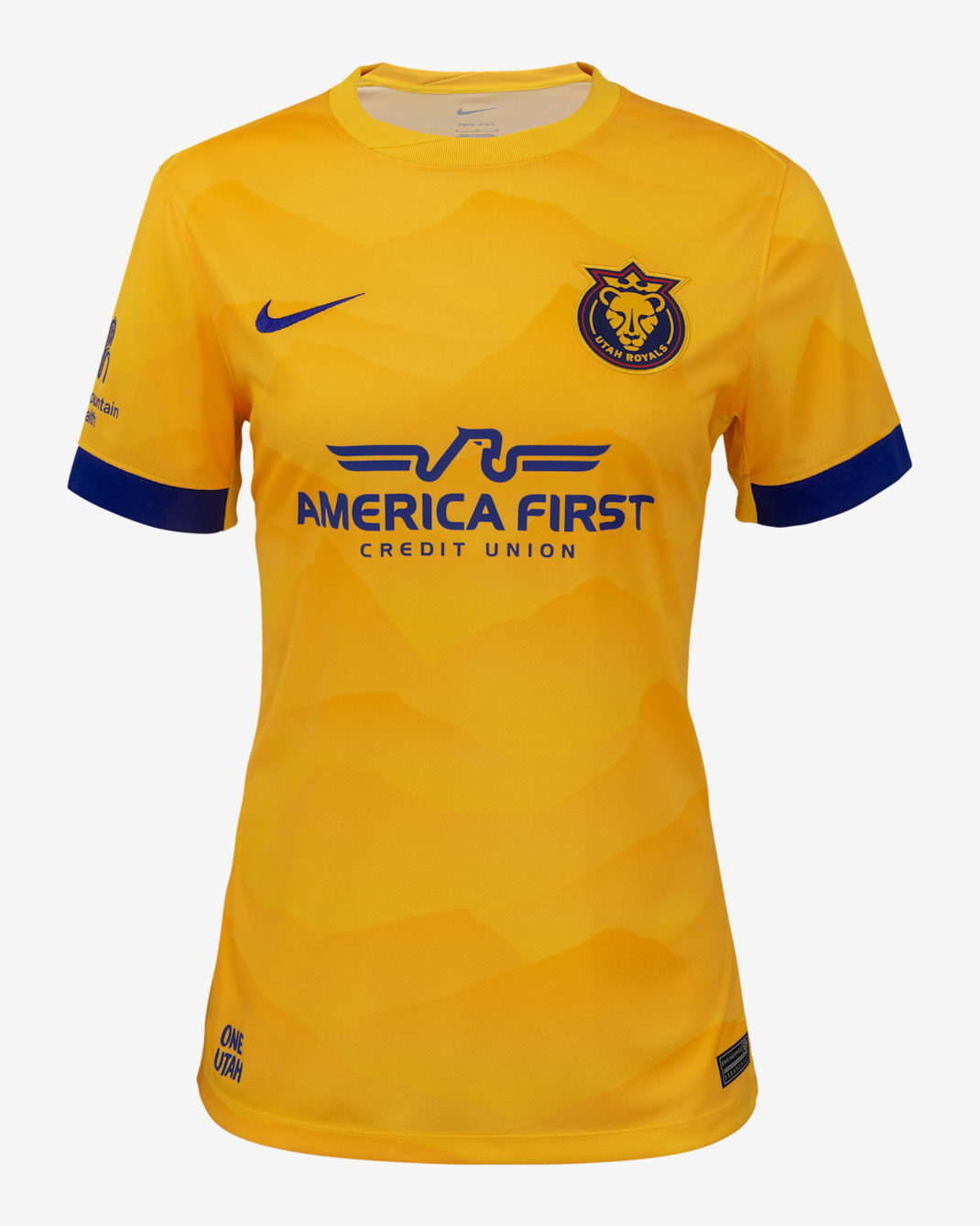 Utah Royals FC 2025 Stadium Home Women's Nike Dri-FIT NWSL Replica Jersey - Varsity Maize/University Gold