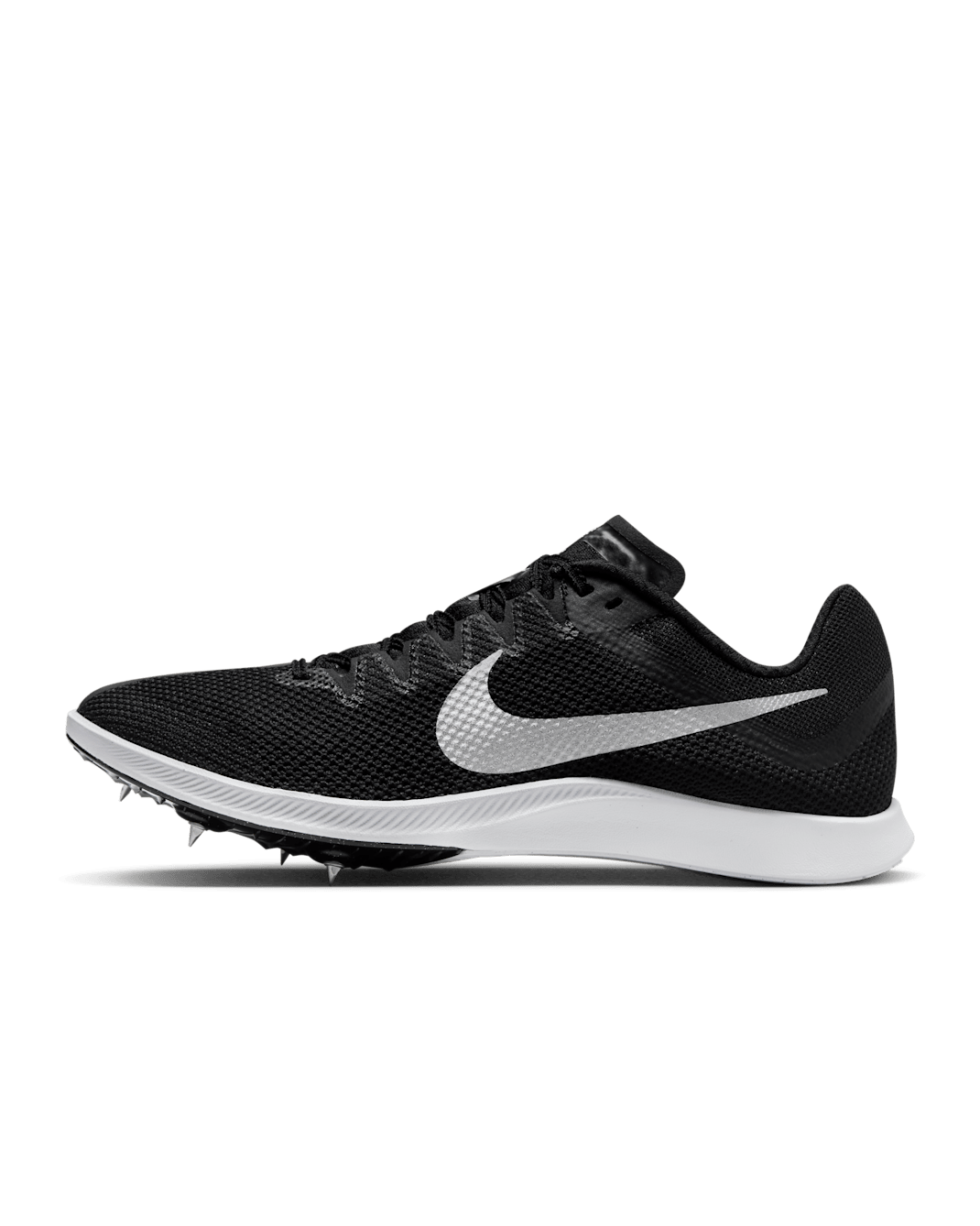 Nike Zoom Rival Distance Athletics Distance Spikes - Black/Black/Metallic Silver