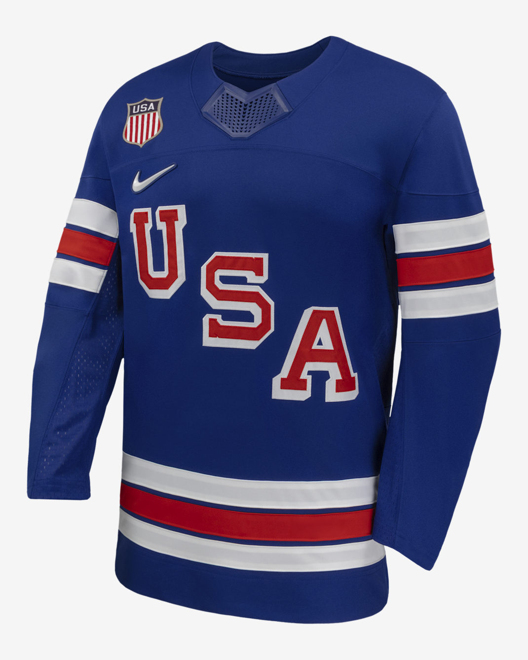 Jersey de hockey para hombre Nike "Team USA" 2026 Winter Olympics - Azul royal intenso