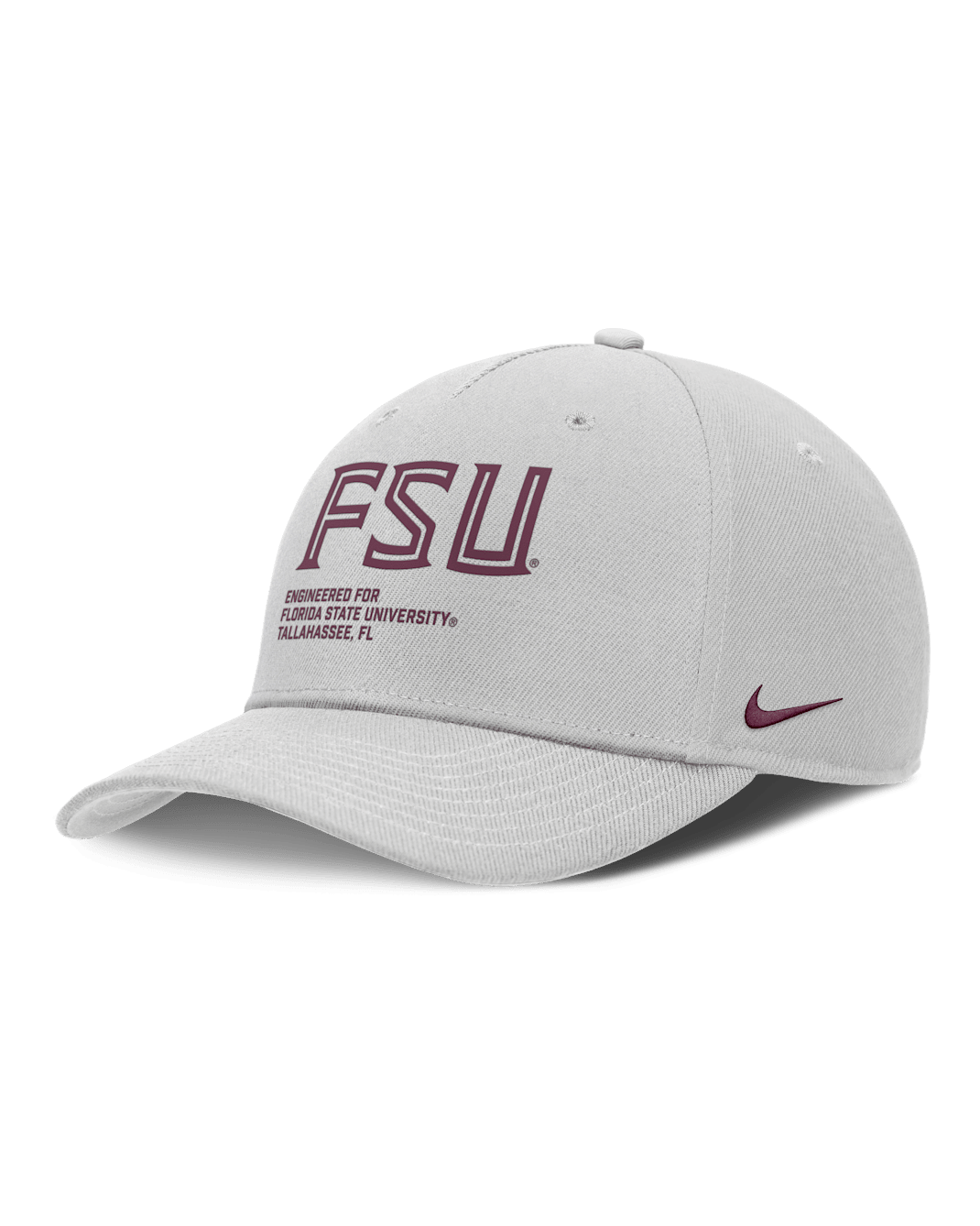 Florida State On-Field Primetime Rise Men's Nike College Adjustable Hat - Grey