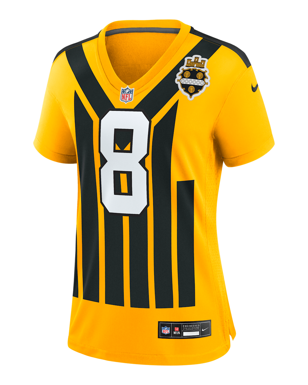 Aaron Rodgers Pittsburgh Steelers Women’s Nike NFL Game Jersey - Gold