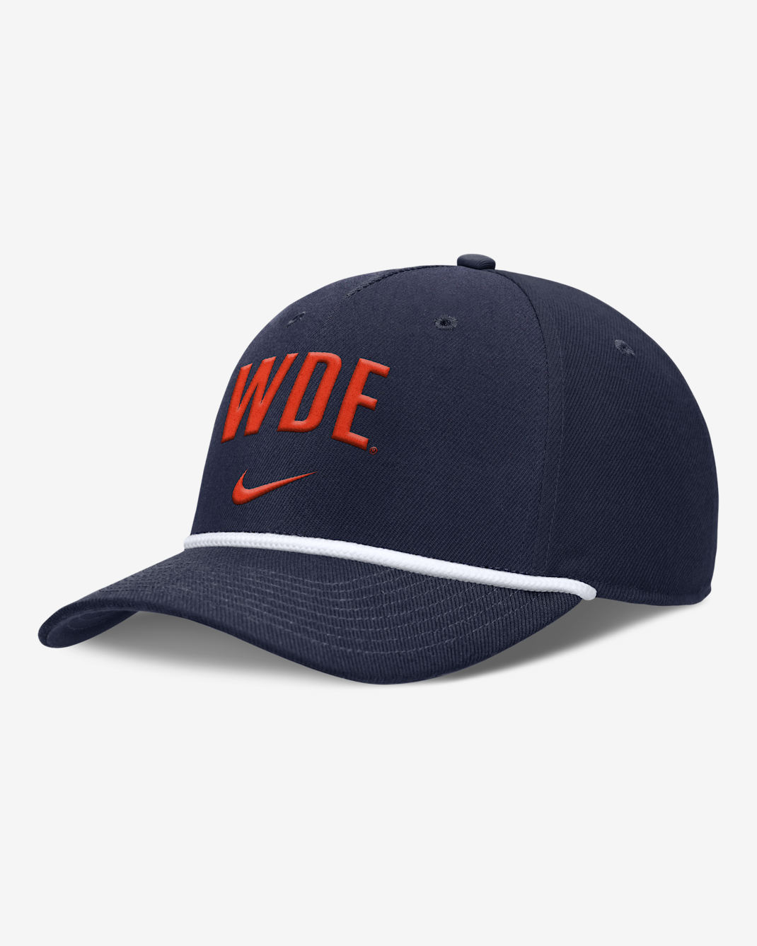 Gorra universitaria Nike ajustable Auburn Primetime Rise Campus para hombre - Azul marino