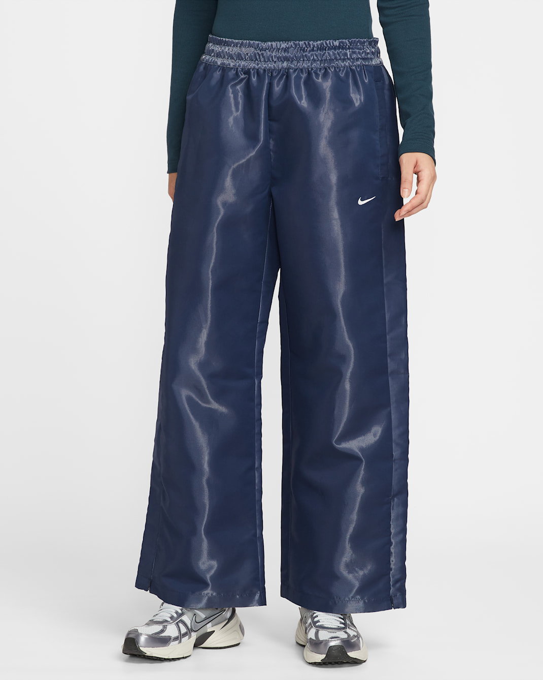Nike Sportswear Windrunner Women's Pants - Midnight Navy/Sail