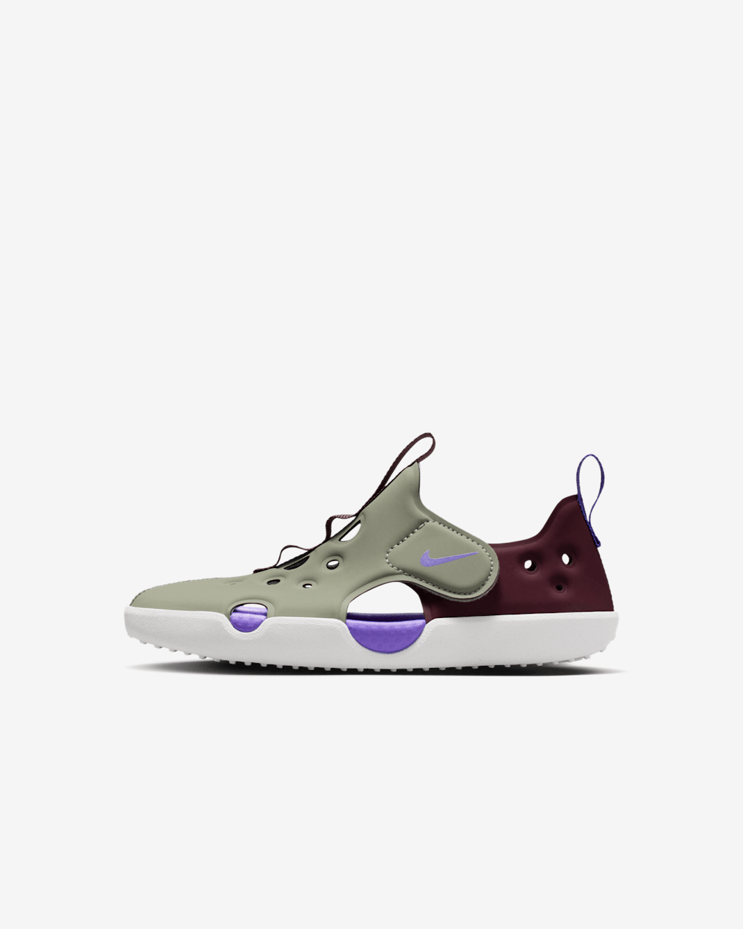 Nike Sunray Protect 4 Younger Kids' Sandals - Light Army/Wild Violet/Sail/Wild Violet