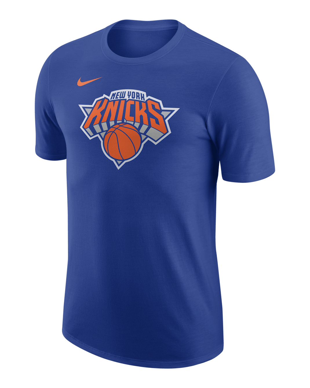 เสื้อยืด Nike NBA ผู้ชาย New York Knicks Essential - Rush Blue