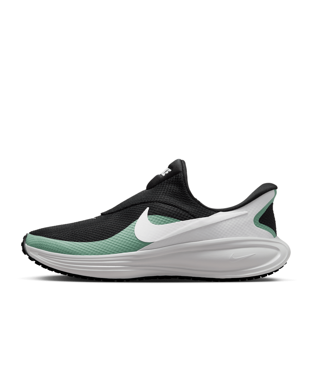 Nike Revolution 8 EasyOn Straßenlaufschuh (Herren) - Schwarz/Pure Platinum/Cannon/Mint Foam