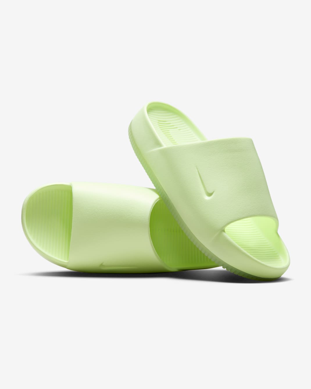 Nike Calm Women's Slides - Barely Volt/Barely Volt