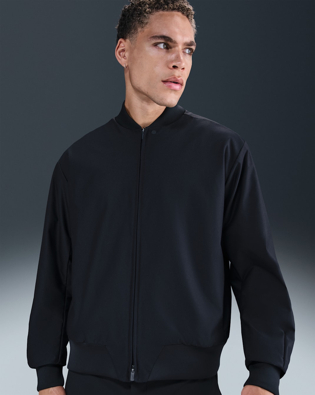 Giacca bomber Nike 24.7 Octa Therma-FIT – Uomo - Nero/Dark Smoke Grey