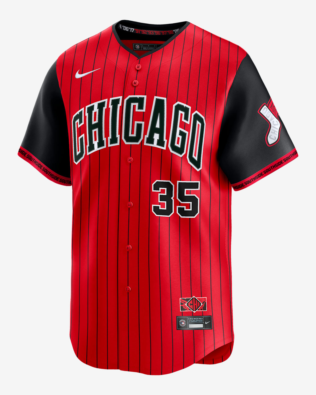 Frank Thomas Chicago White Sox City Connect Men's Nike Dri-FIT ADV MLB Limited Jersey - Red