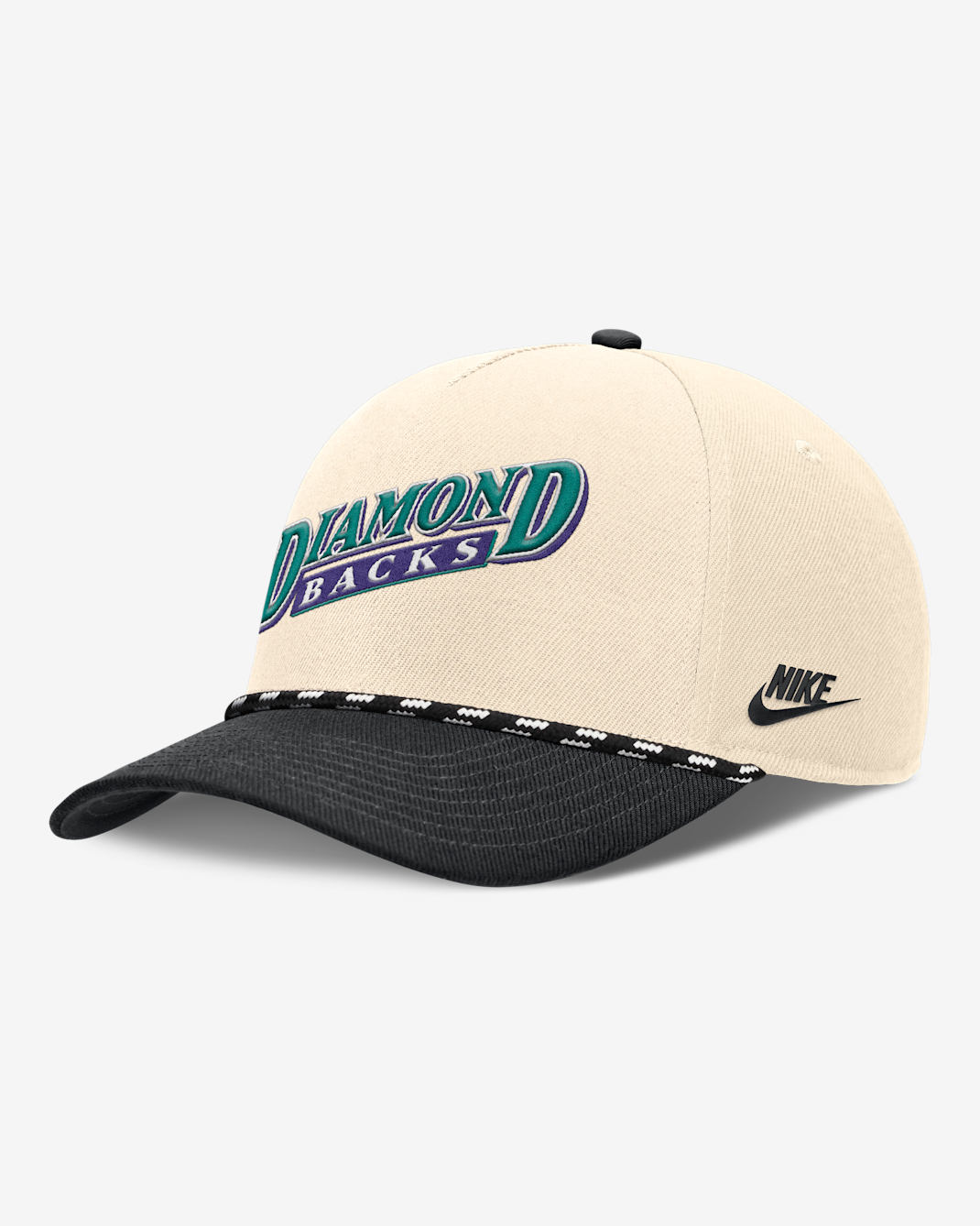 Gorra Nike de la MLB ajustable para hombre Arizona Diamondbacks Rise - Natural