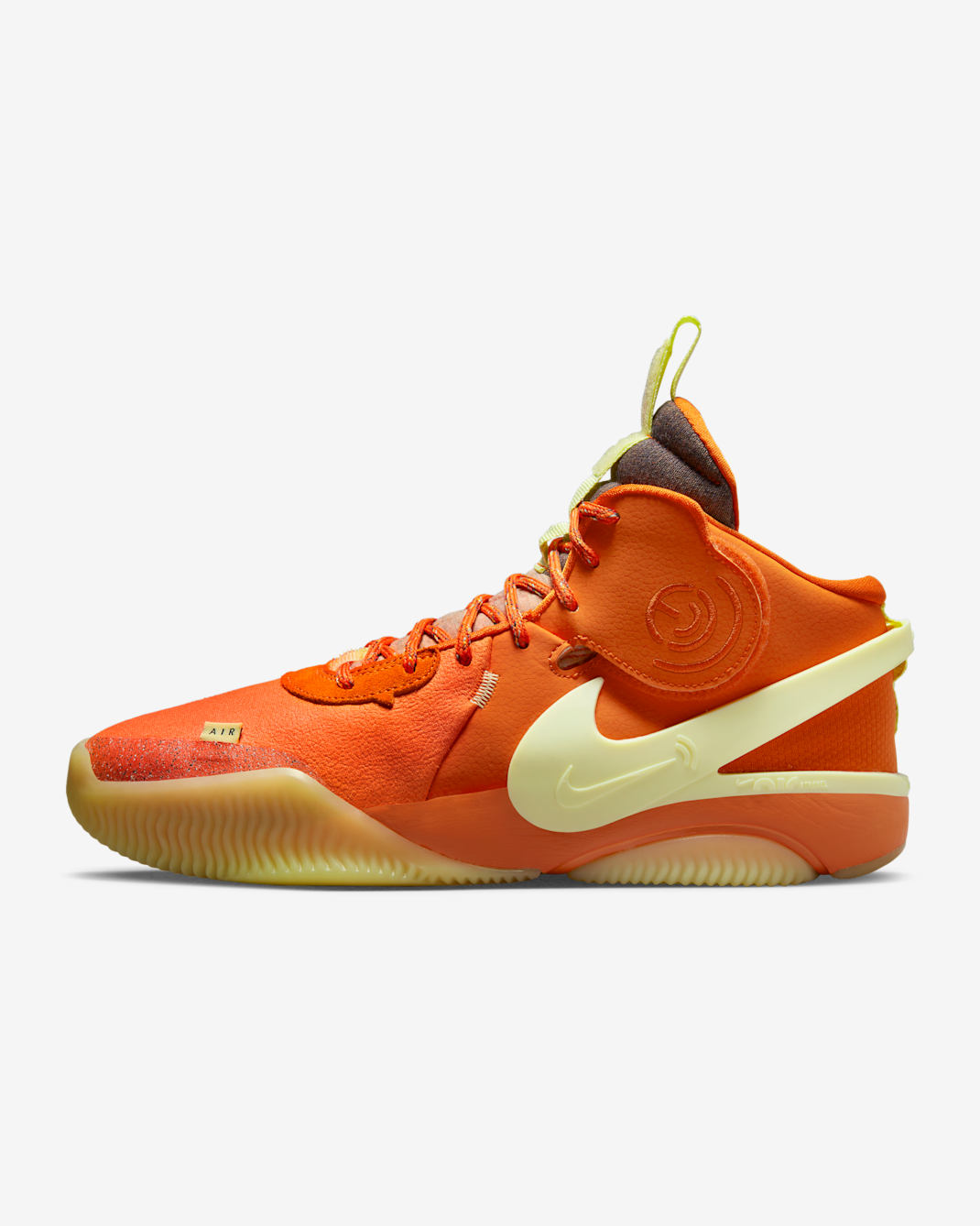 รองเท้าบาสเก็ตบอล Nike Air Deldon "Hoodie" - Safety Orange/Citron Tint/Citron Tint