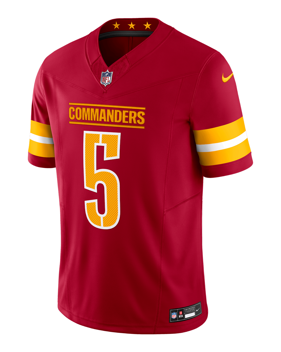 Jayden Daniels Washington Commanders Men's Nike Dri-FIT NFL Limited Jersey - Burgundy