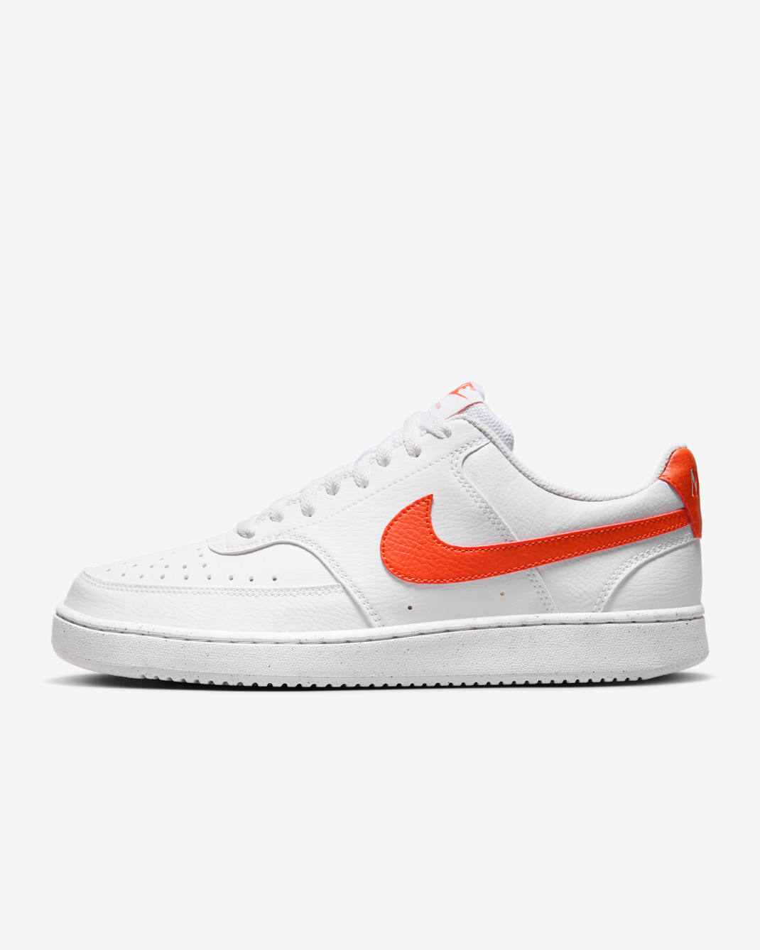 Tenis para hombre Nike Court Vision Low Next Nature - Blanco/Rojo picante