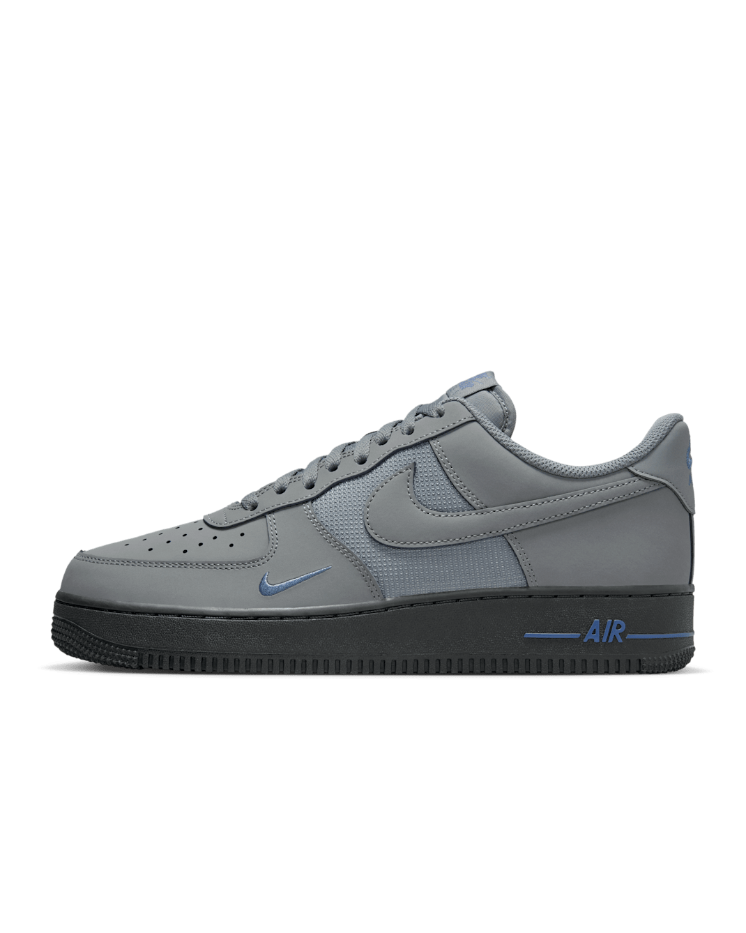 Nike Air Force 1 '07 LV8 Men's Shoes - Smoke Grey/Anthracite/Metallic Silver/Diffused Blue