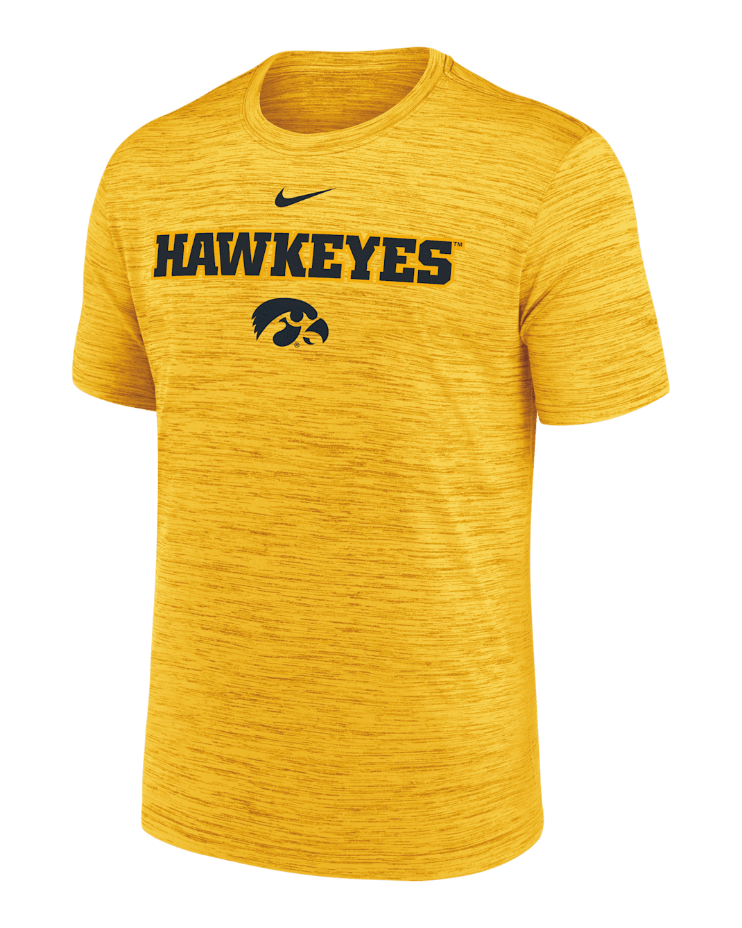 Iowa Sideline Velocity Men's Nike Dri-FIT College T-Shirt - Gold
