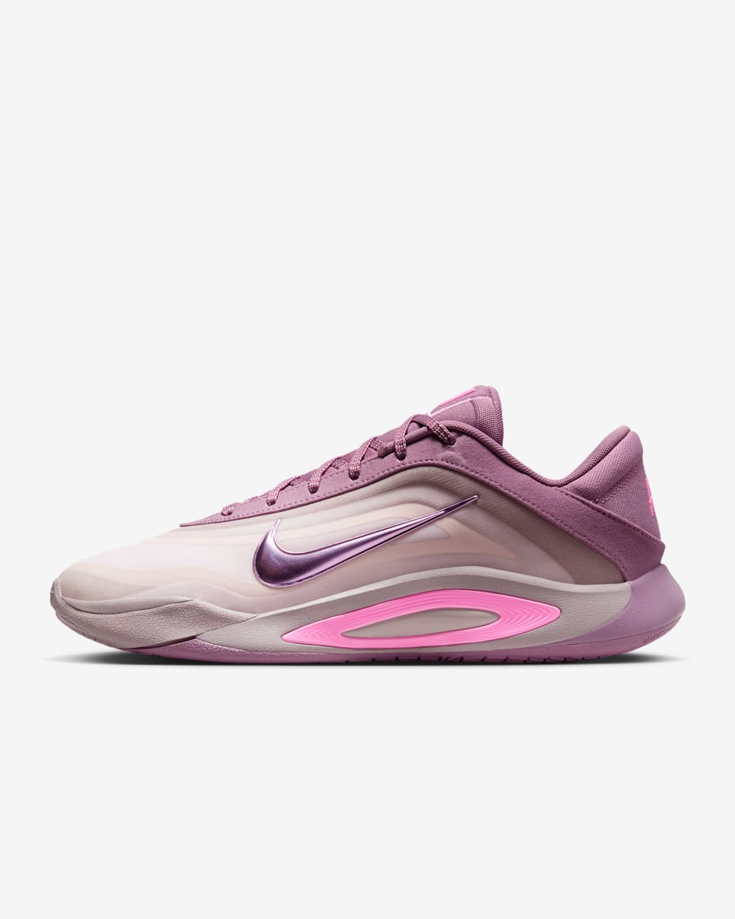 A'One 'Dog Mom' A'ja Wilson basketbalschoenen - Violet Dust/Pearl Pink/Barely Rose/Pink Spell