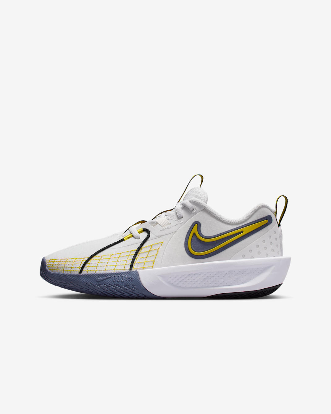 Nike G.T. Cut 3 SE 大童籃球鞋 - Summit White/Light Carbon/黑色/Bright Citron