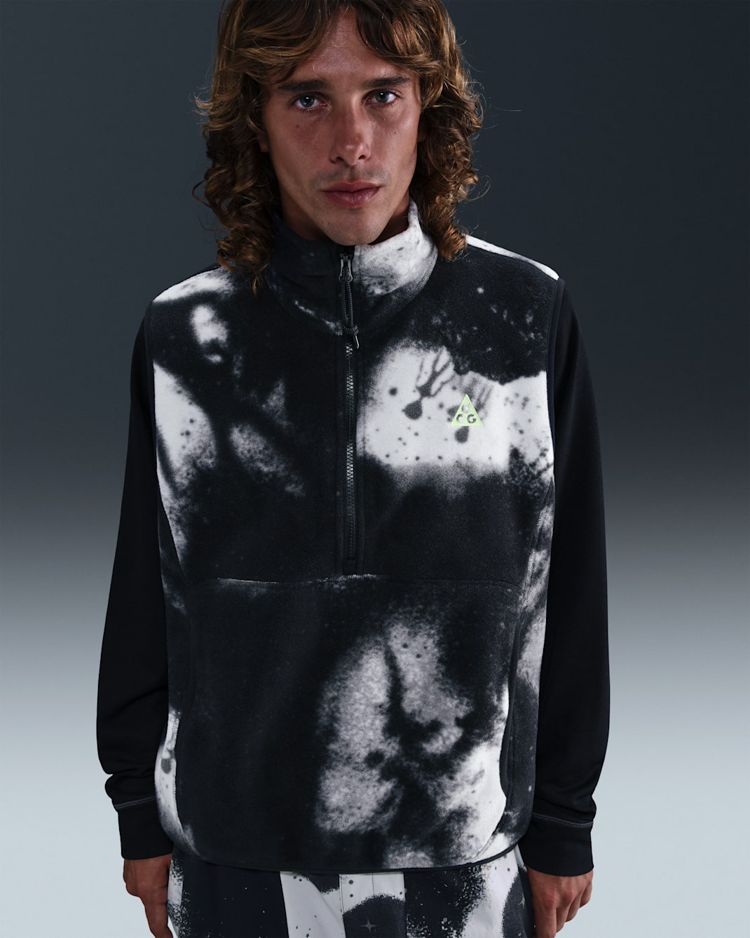 Nike ACG "Wolf Tree" Printed Vest - Anthracite/Black/Summit White