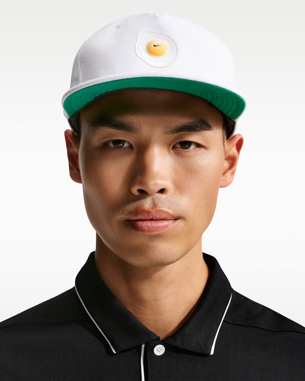 Nike Pro Unstructured Dri-FIT Golf Cap - White/Malachite/Anthracite