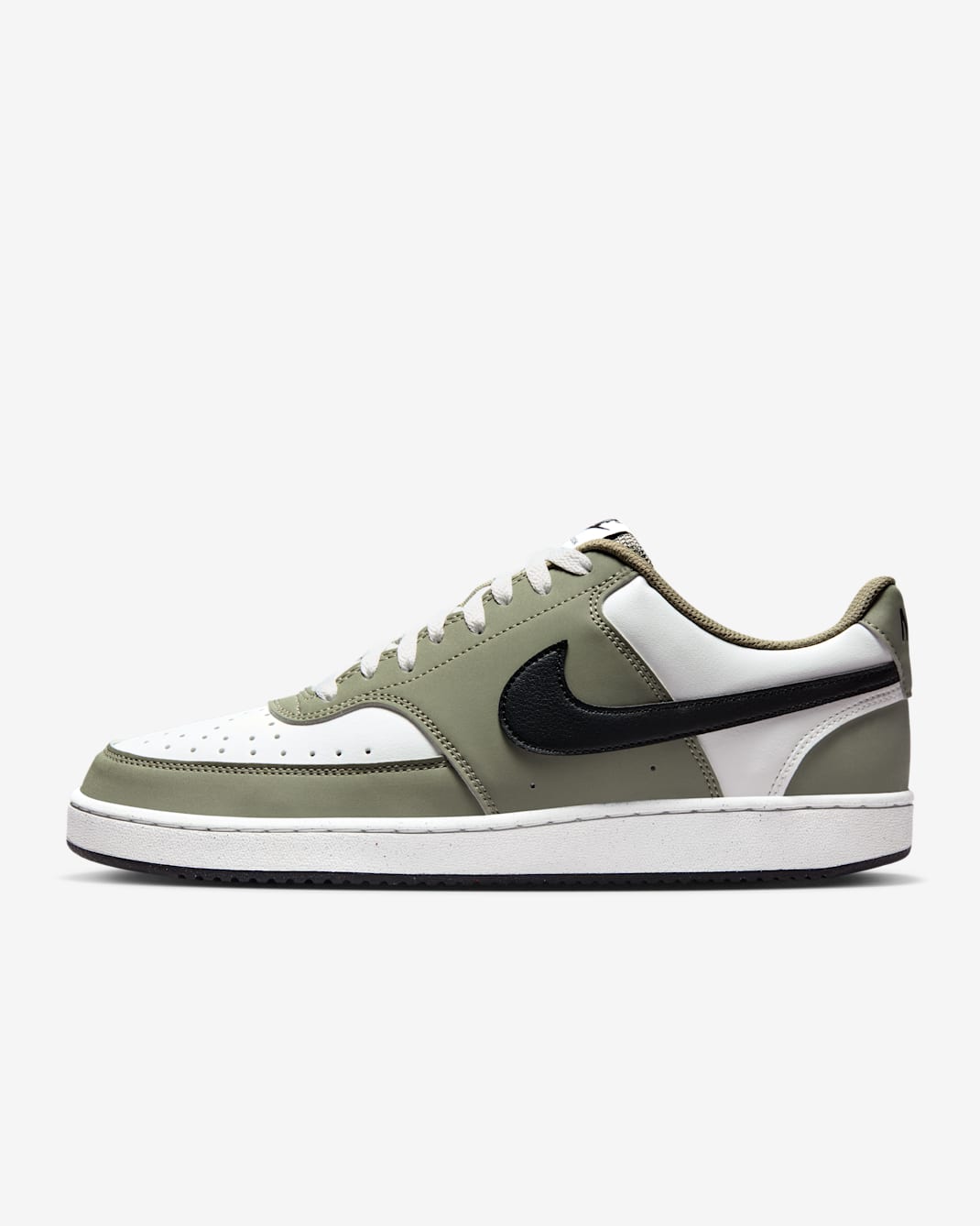 Buty męskie Nike Court Vision Low - Summit White/Silver Sage/Czerń
