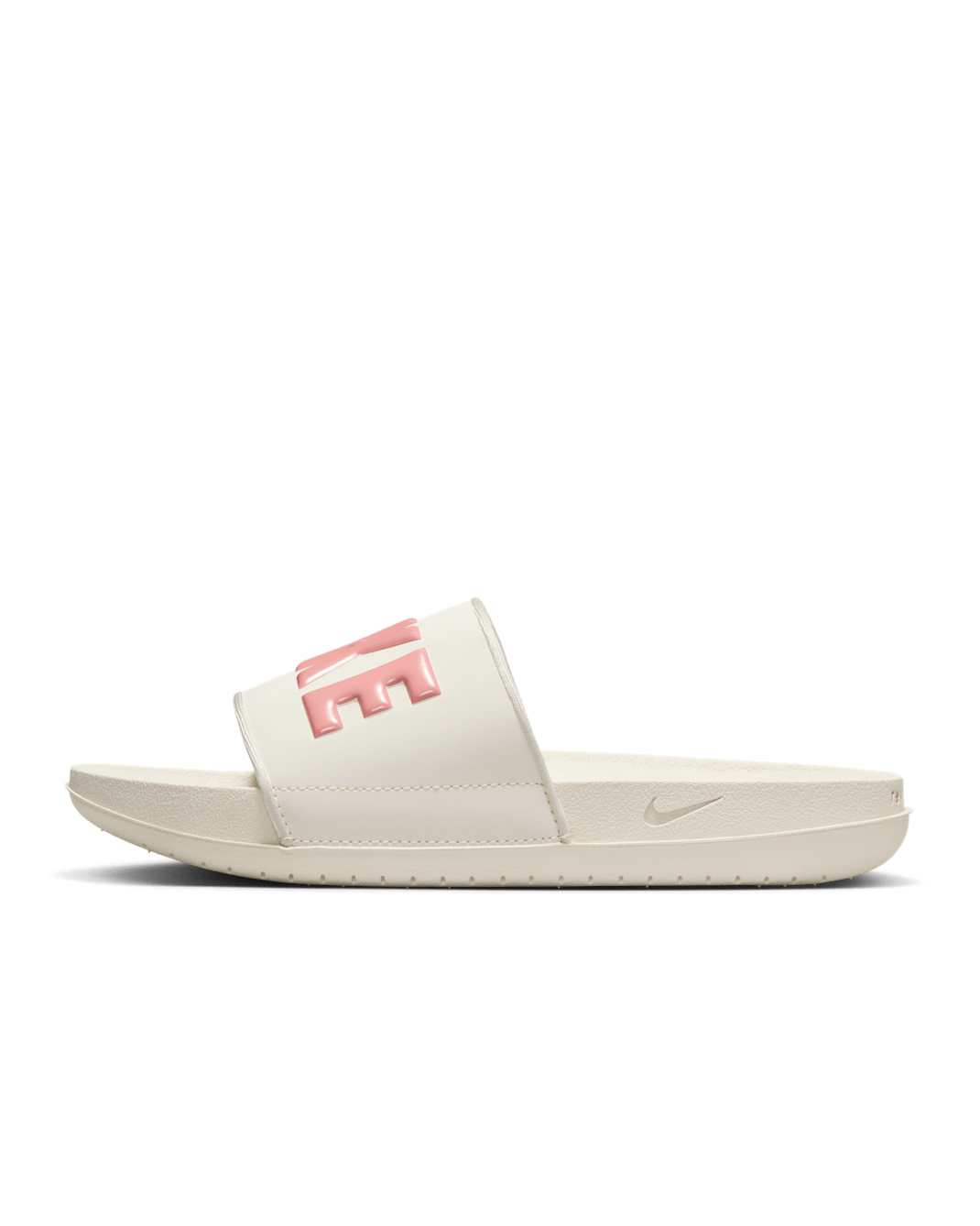 Claquette Nike Offcourt pour Femme - Light Orewood Brown/Red Stardust