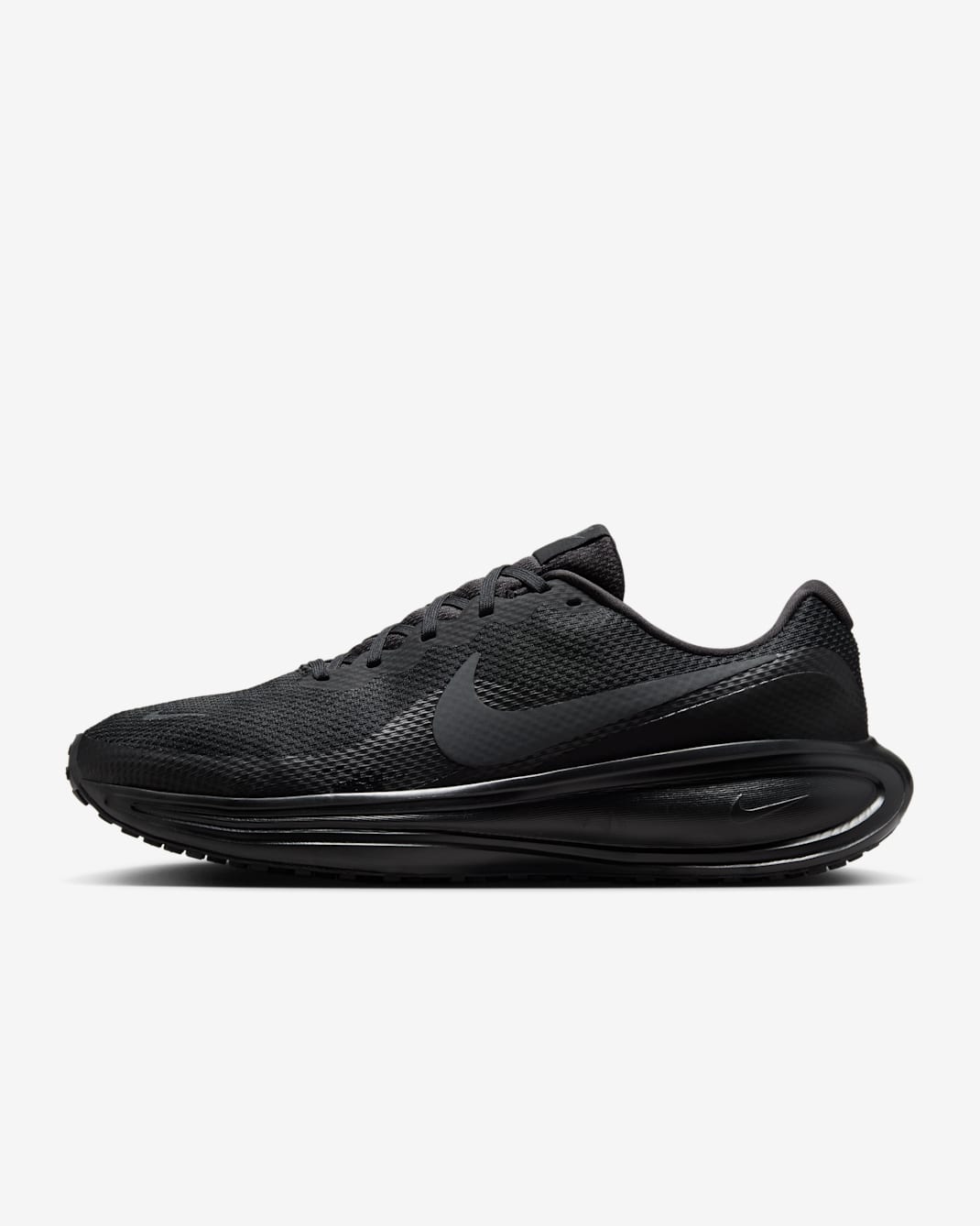 Nike Revolution 8 Men's Road Running Shoes (Extra Wide) - Black/Anthracite