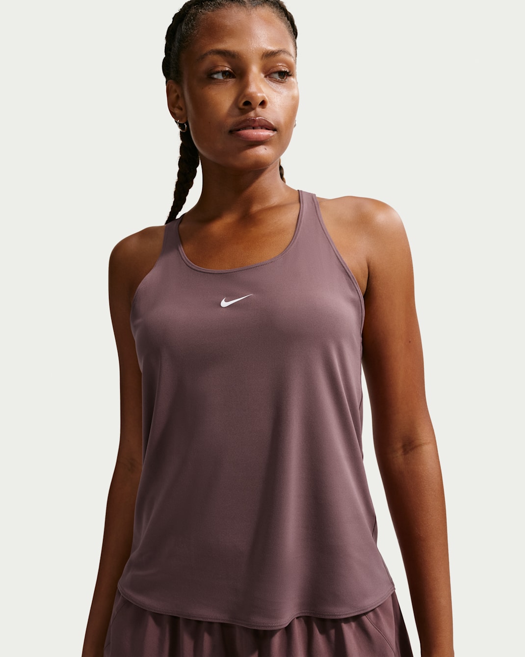 Nike Pro Women's Dri-FIT Tank Top - Tattoo/White