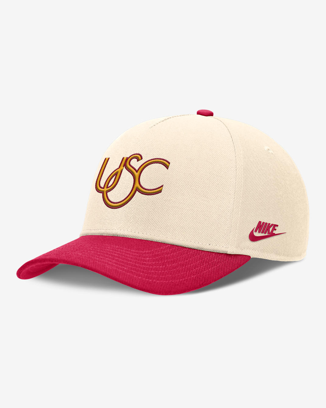 USC Primetime Rise Academic Men's Nike Dri-FIT College Adjustable Hat - Natural
