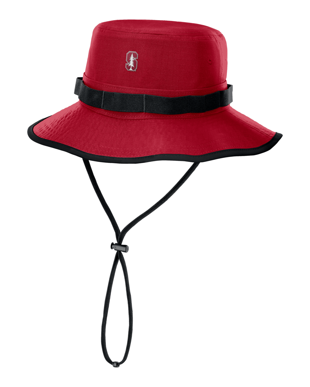 Gorro tipo pescador universitario Nike Dri-FIT para hombre Stanford Sideline Apex Gameday Boonie - Carmesí