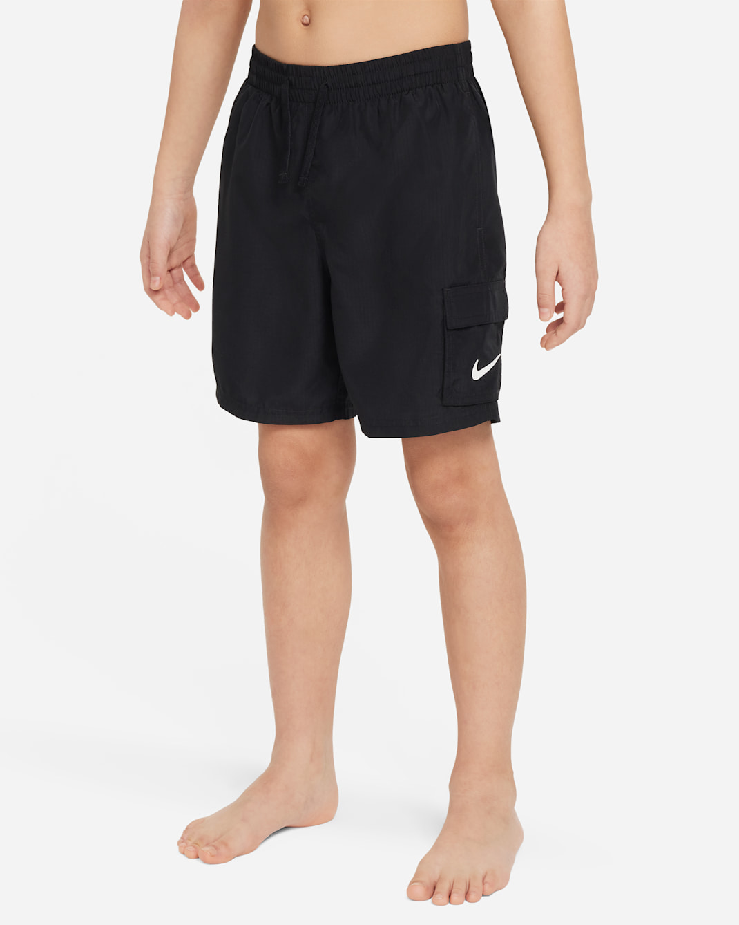 Shorts de vóleibol de 15 cm para niño talla grande Nike Swim Voyage - Negro