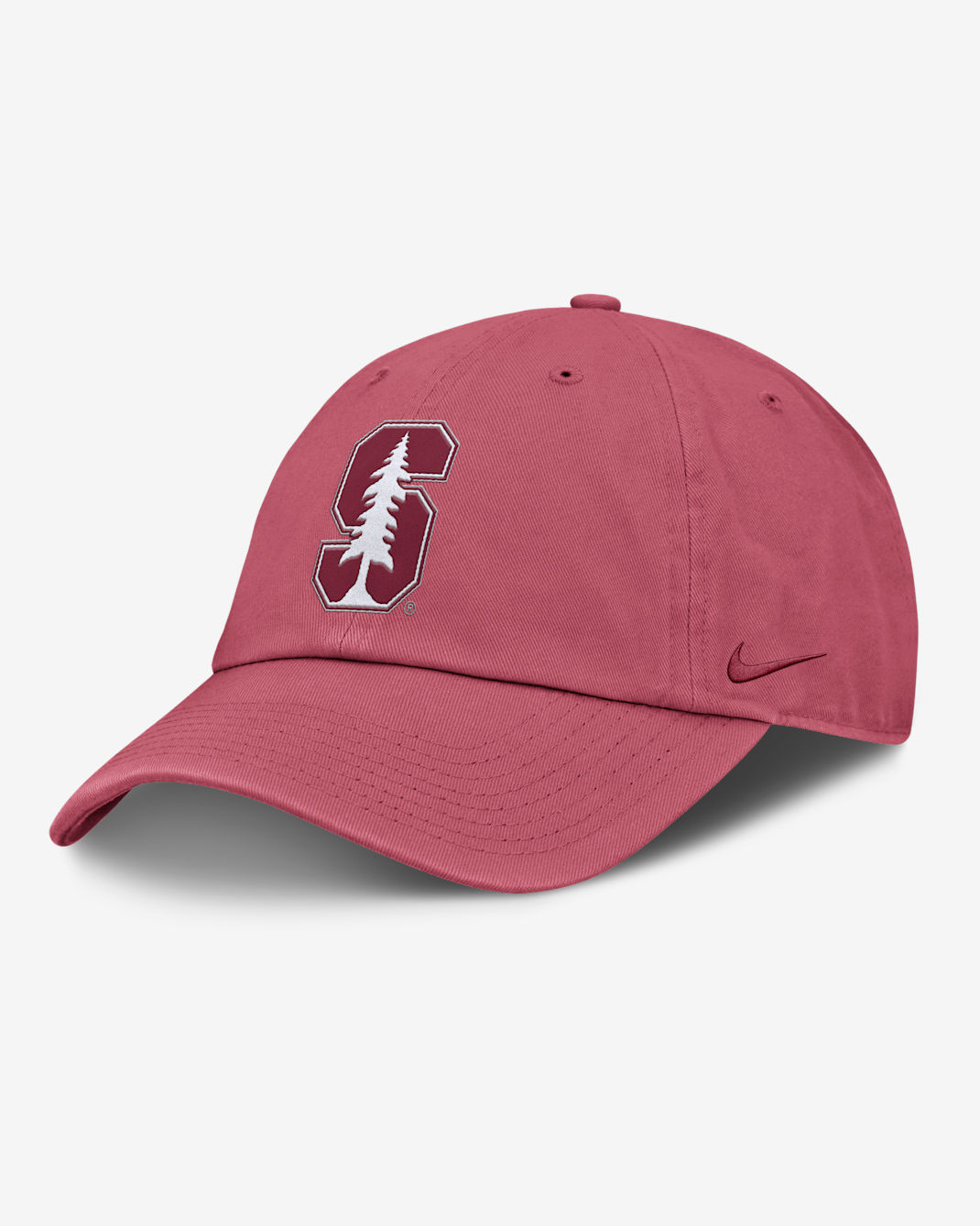 Gorra ajustable universitaria Nike para hombre Stanford Primetime Campus Club Toned - Rosa