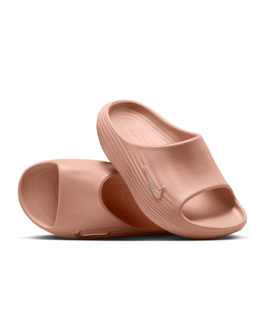 Nike ReactX Rejuven8 Women's Slides - Rose Gold/Rose Gold/Rose Gold