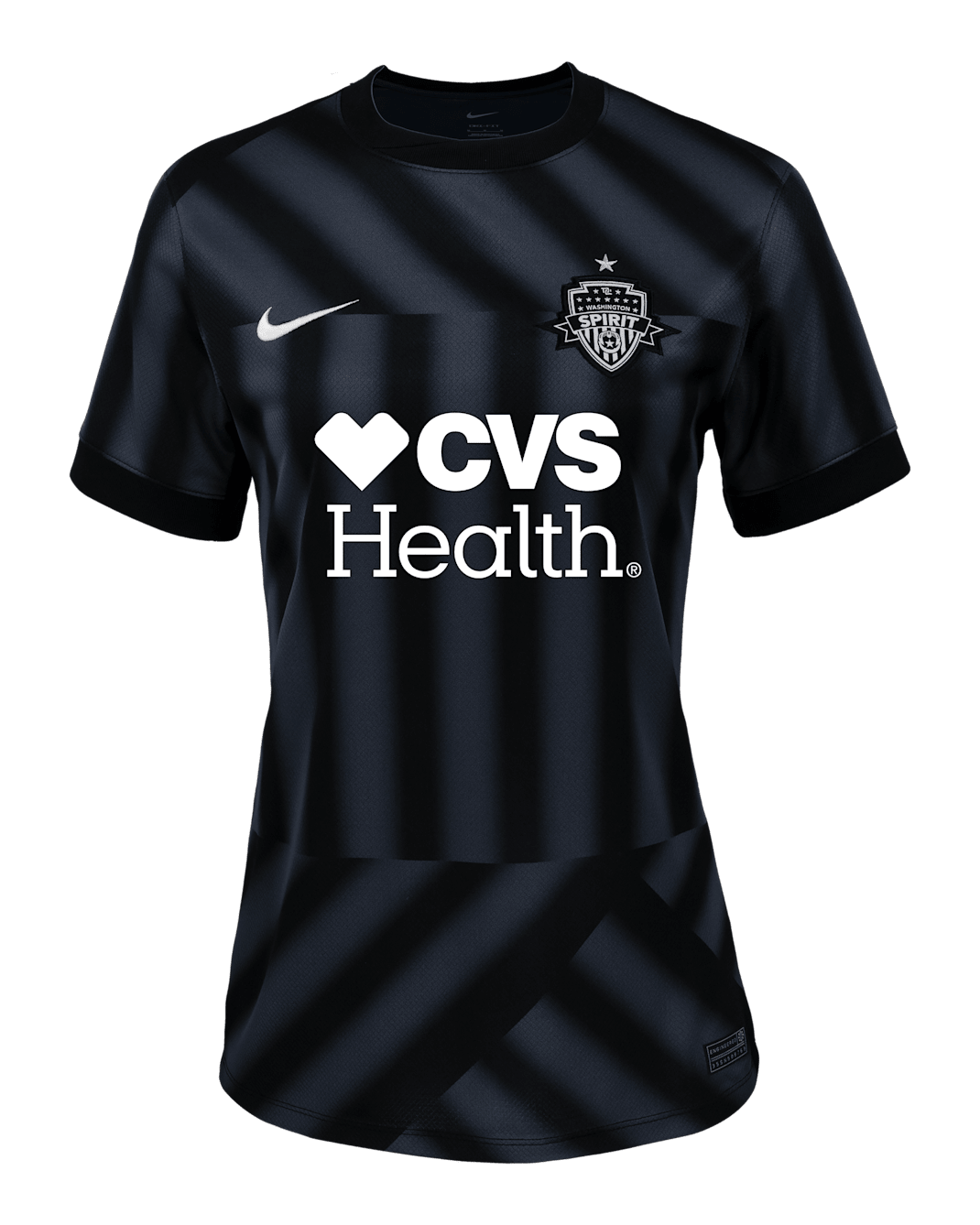 Washington Spirit 2025 Stadium Home Women's Nike Dri-FIT NWSL Replica Jersey - Black/Thunder Blue
