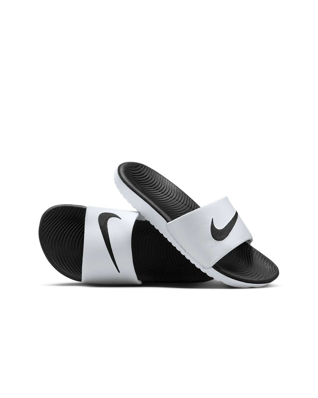 Nike Kawa Younger/Older Kids' Slide - White/Black