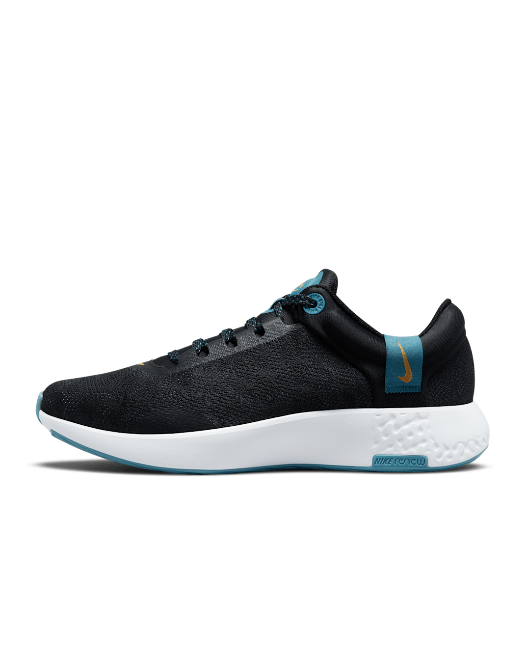 Nike Serenity Run 2 Women's Road Running Shoes - Black/Noise Aqua/Anthracite/Wheat Gold