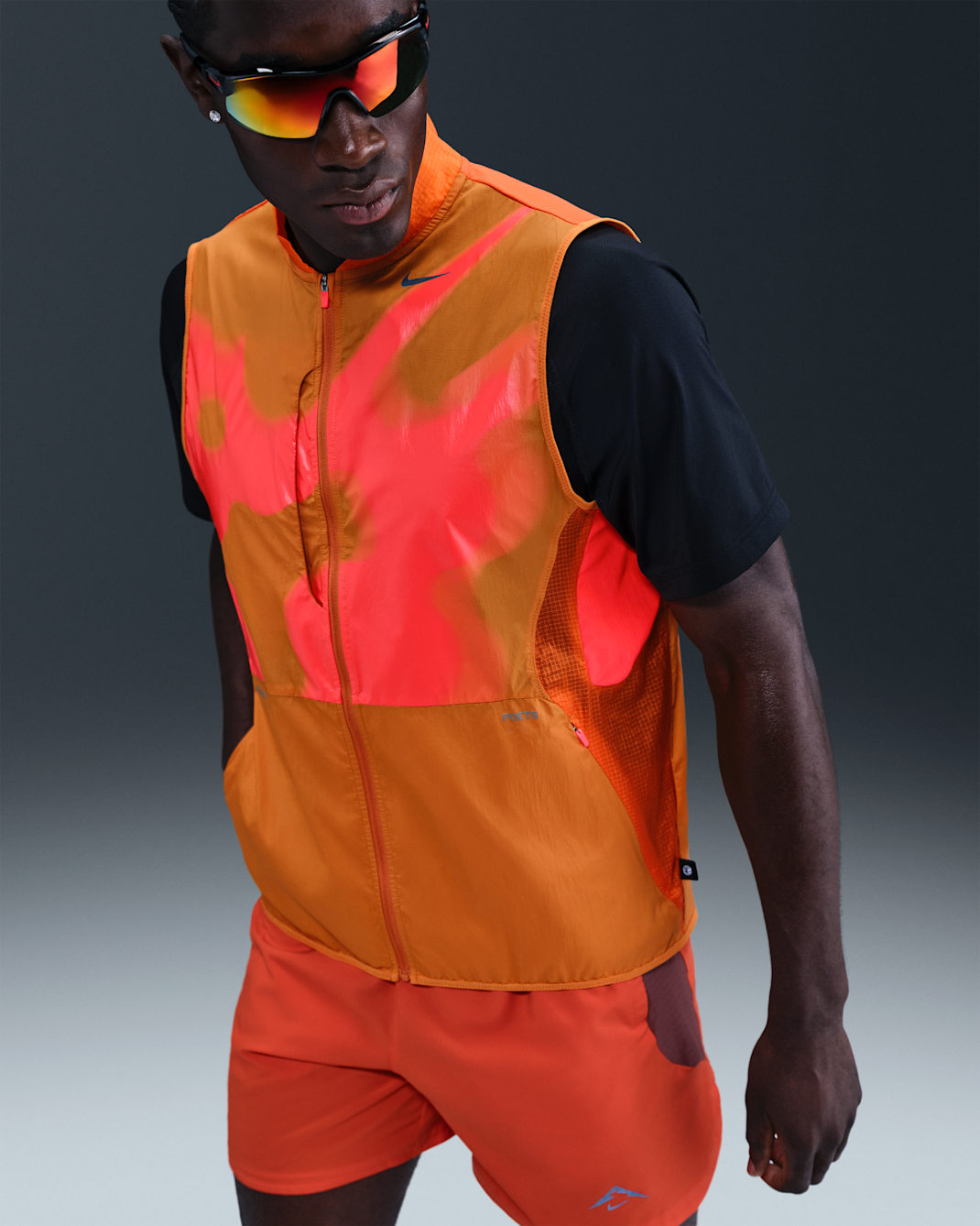 Nike Trail Aireez Men's Running Gilet - Monarch