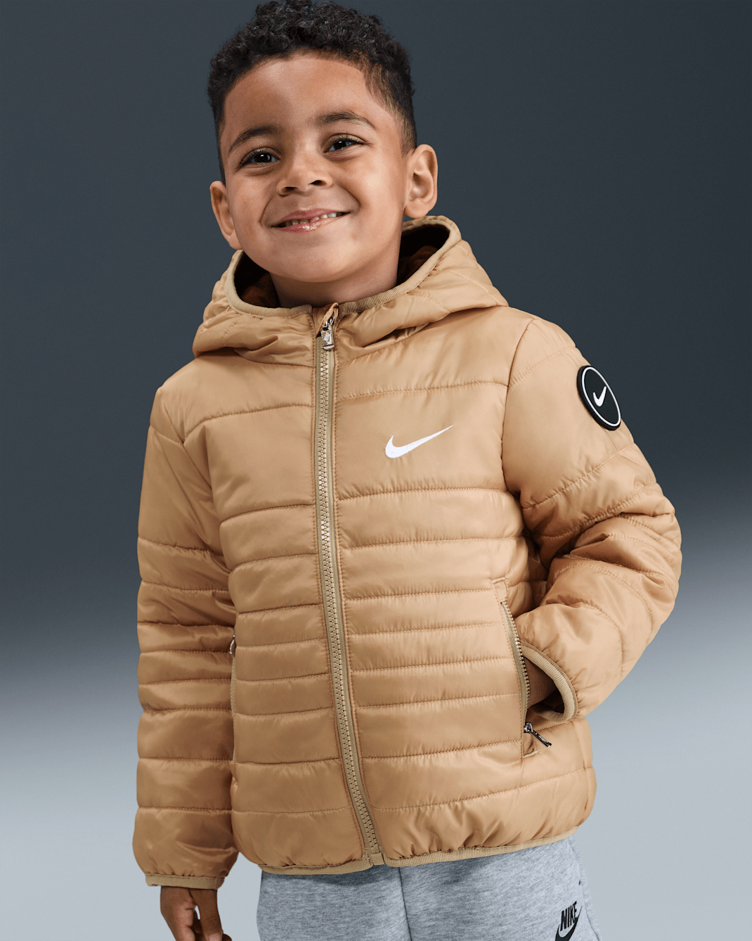Nike Midweight Fill Jacket Toddler Jacket - Hemp