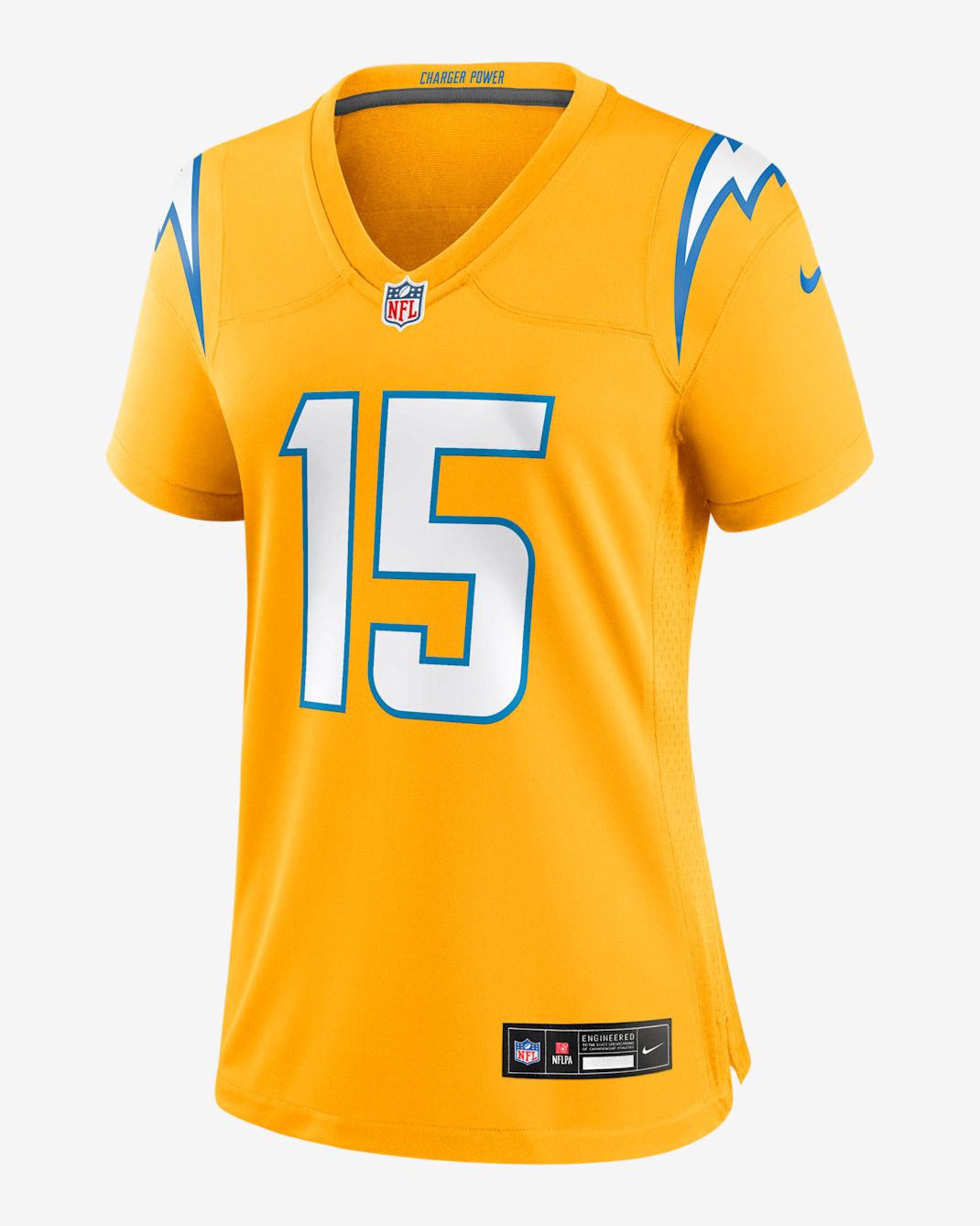 Ladd McConkey Los Angeles Chargers Women’s Nike NFL Game Jersey - Gold