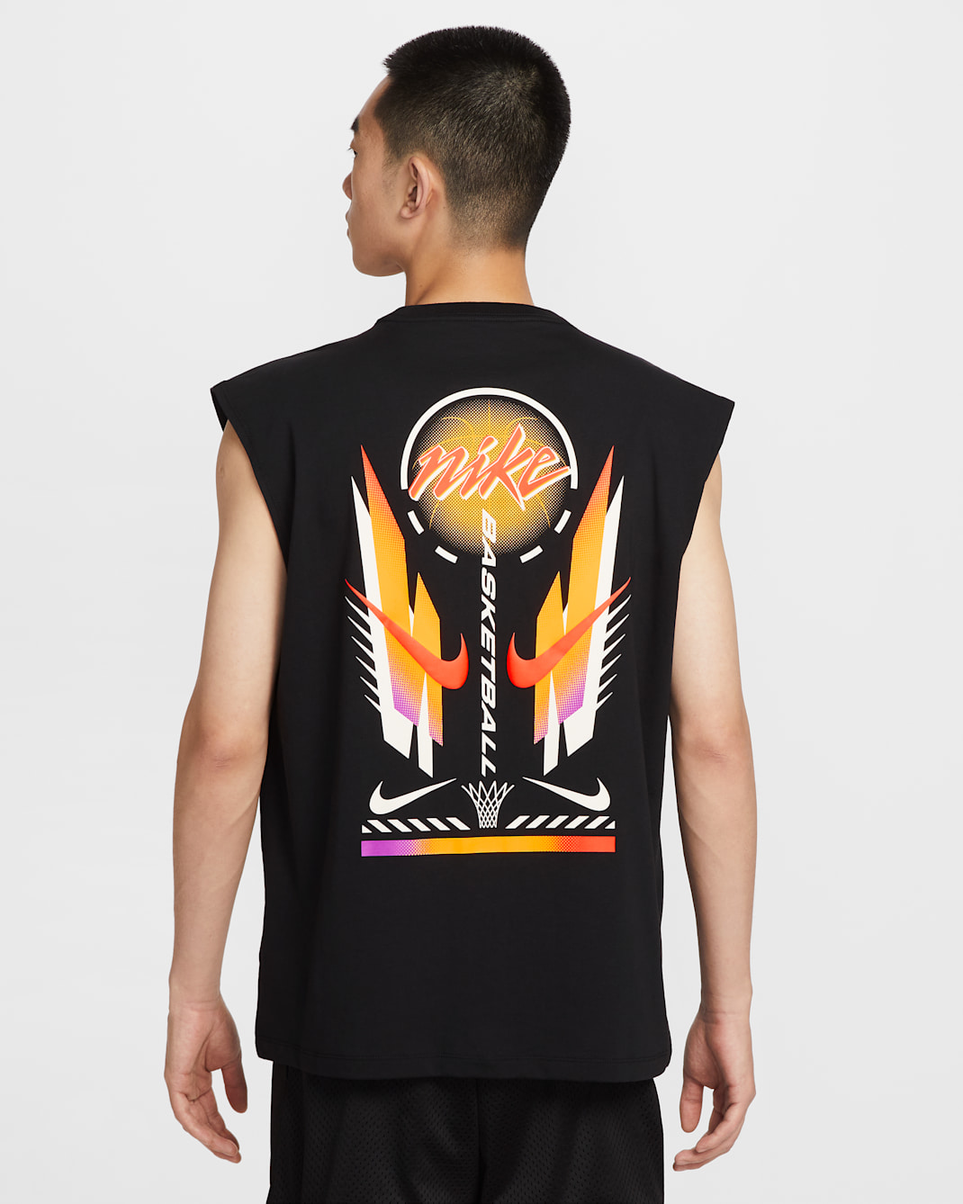 Nike Men's Basketball T-Shirt - Black