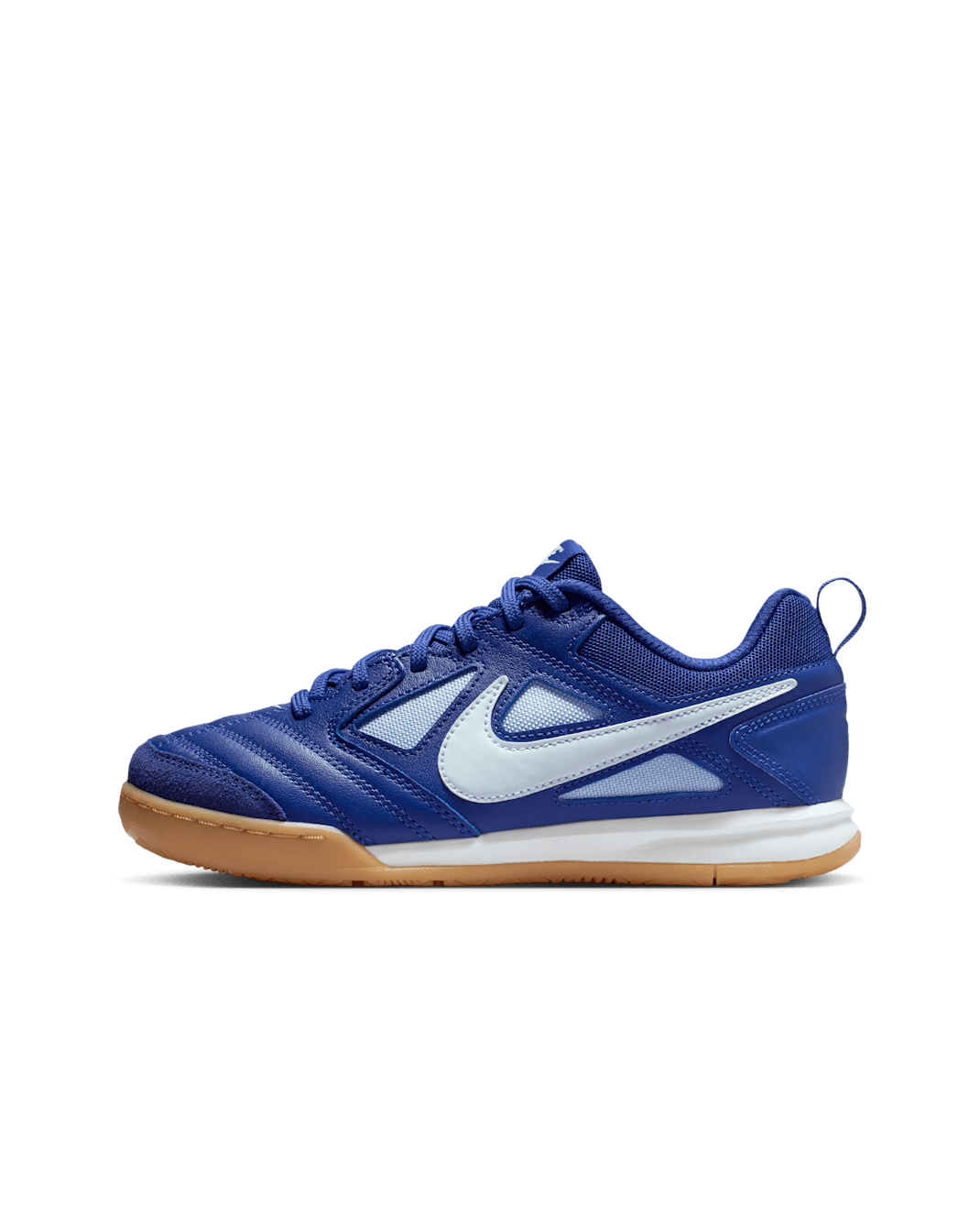 Nike Gato Older Kids' Shoes - Deep Night/Gum Yellow/Aluminium/Football Grey
