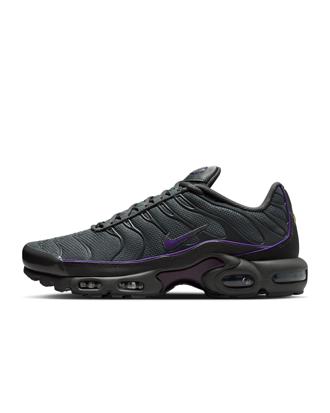 Tenis con detalles reflejantes para hombre Nike Air Max Plus OG - Gris hierro/Gris hierro/Uva salvaje