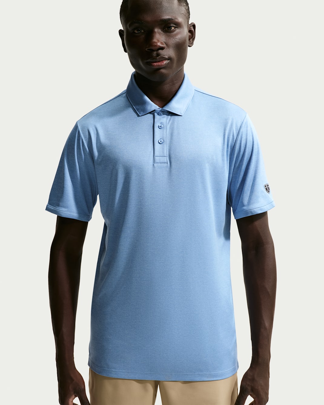 Polo de golf Dri-FIT para hombre Nike Par - Azul de trabajo/Azul de trabajo